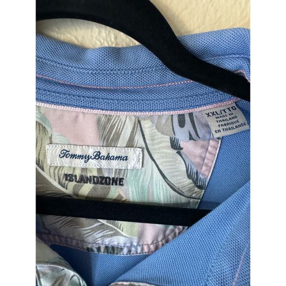 Tommy Bahama Islandzone Men's Polo Shirt Size XXL Starmate radio - Picture 3 of 5